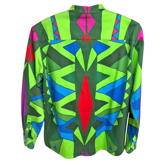 RIANNA + NINA The Carnaval Krokodilos Print Wearable Art Shirt - Picture 7 of 10